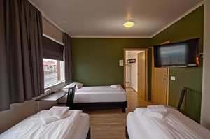 Triple room at Hótel Póst room
