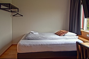 Single room at Hótel Póst room