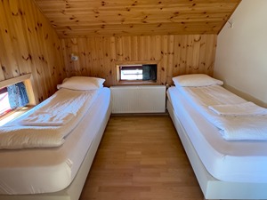 Shared bathroom room