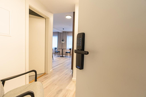 Deluxe two bedroom apartment room