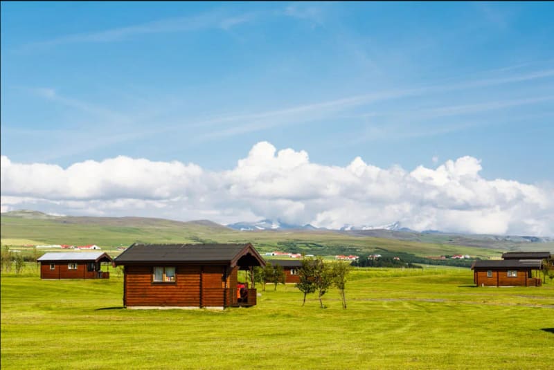 Hellishólar &  Hótel Eyjafjallajökull, Hvolsvöllur