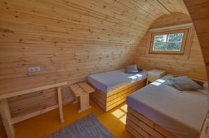 Family Camping Pods 4 room