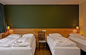 Superior family room at Hótel Póst room