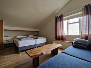 Svanshóll Apartment 2 - Studio (double bed and sleeping sofa) room