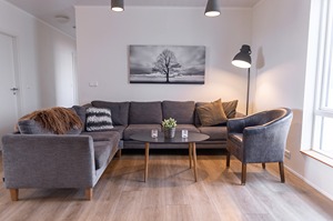 Hlíðin A&D- Four bedroom apartment room