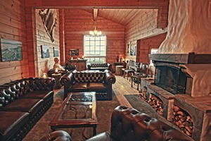 Bjálki Cabin Lodge room